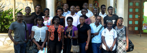 Participants at the Writivism Mentorship Programme in Uganda. 